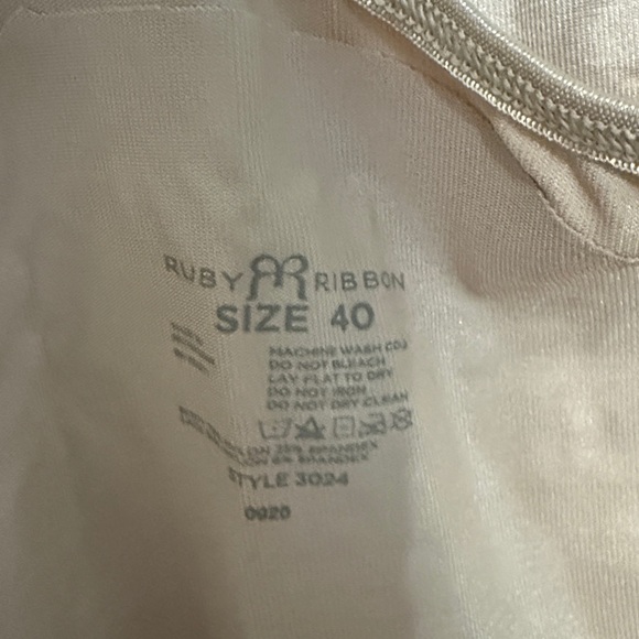 Ruby Ribbon Full Support Lace Cami 40 - Picture 5 of 5